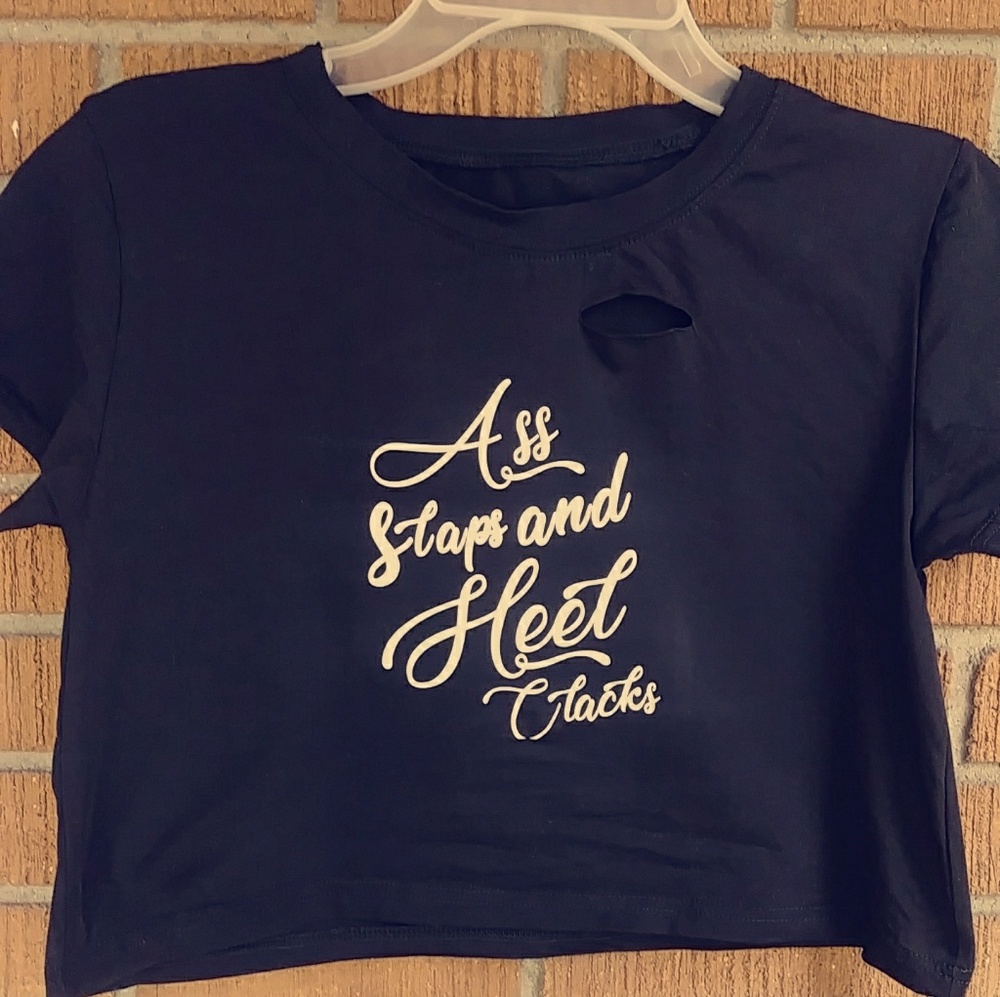 Custom distressed crop